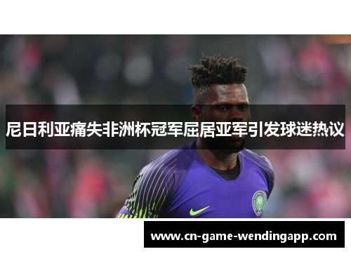 尼日利亚痛失非洲杯冠军屈居亚军引发球迷热议
